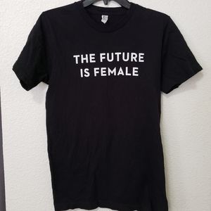 Black screen print t-shirt